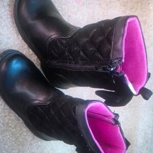 Koala Kids Black Boots